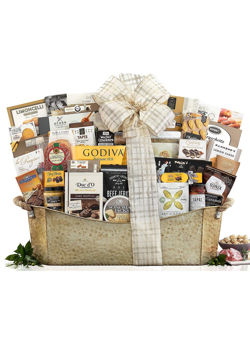 Gourmet Gift Basket- The V.I.P. Gourmet Gift Baske...